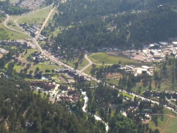 Estes Park Mountain Valley — Stock Video